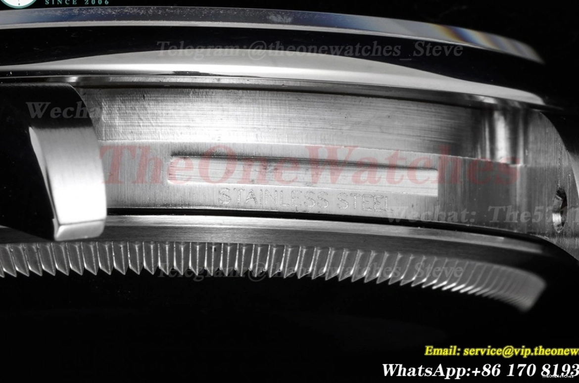 SS 36mm EWF Perpetual 126000 A3230 SS Black Oyster 0306